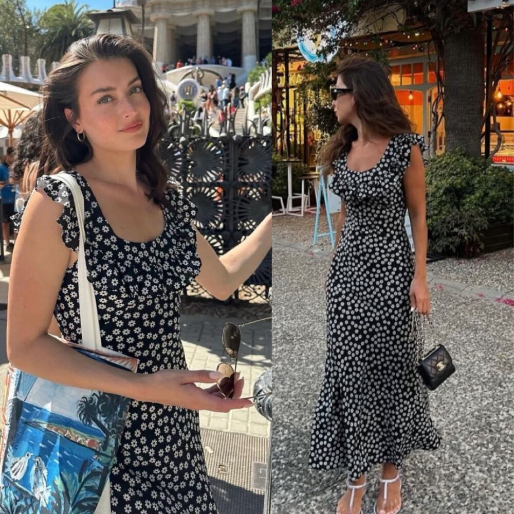 Realisation Par Black Daisy Maxi Dress